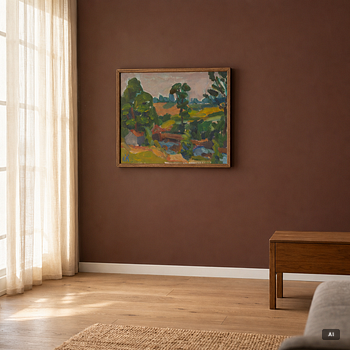 Erling Ärlingsson, Landscape with a river.