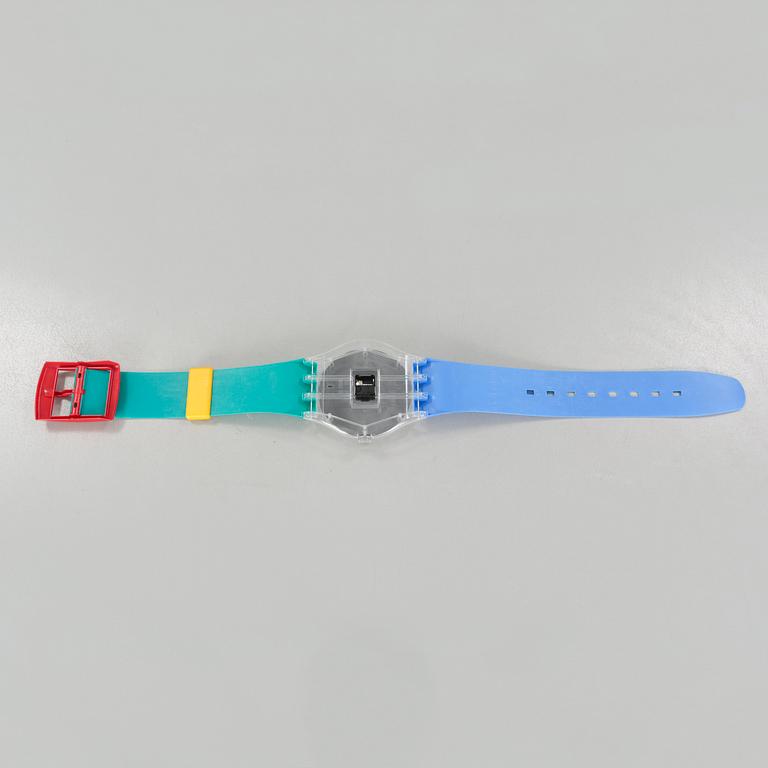 SWATCH, wall clock, dated 1987.