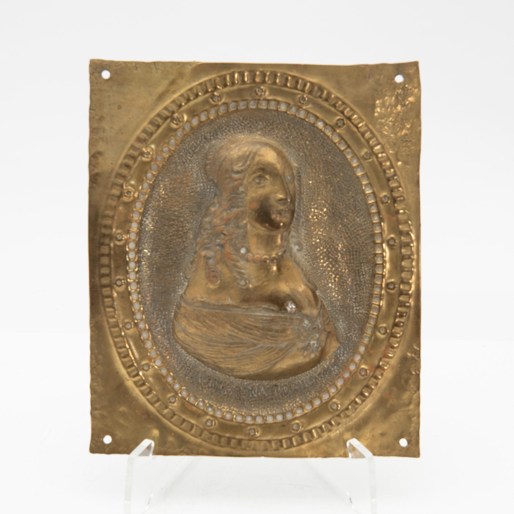 Portrait, Relief, "Regina Christina", 18th/19th century.