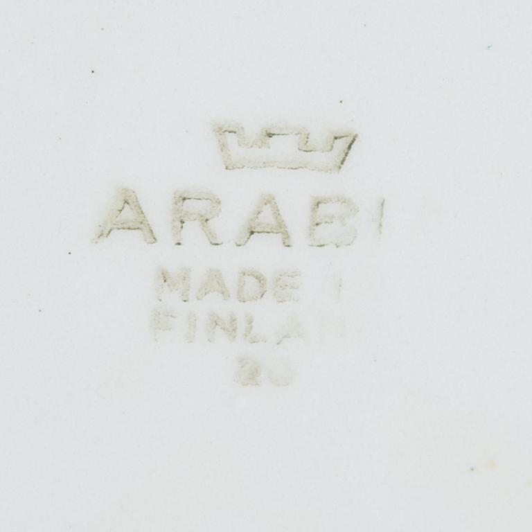 SERVIS, 45 delar, "Fenno", porslin, Arabia 1900-talets mitt.