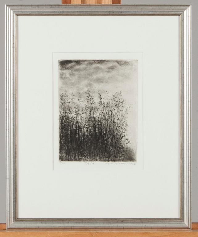 HELMI KUUSI, etsning 1/20, tpla, signerad och daterad 1972.