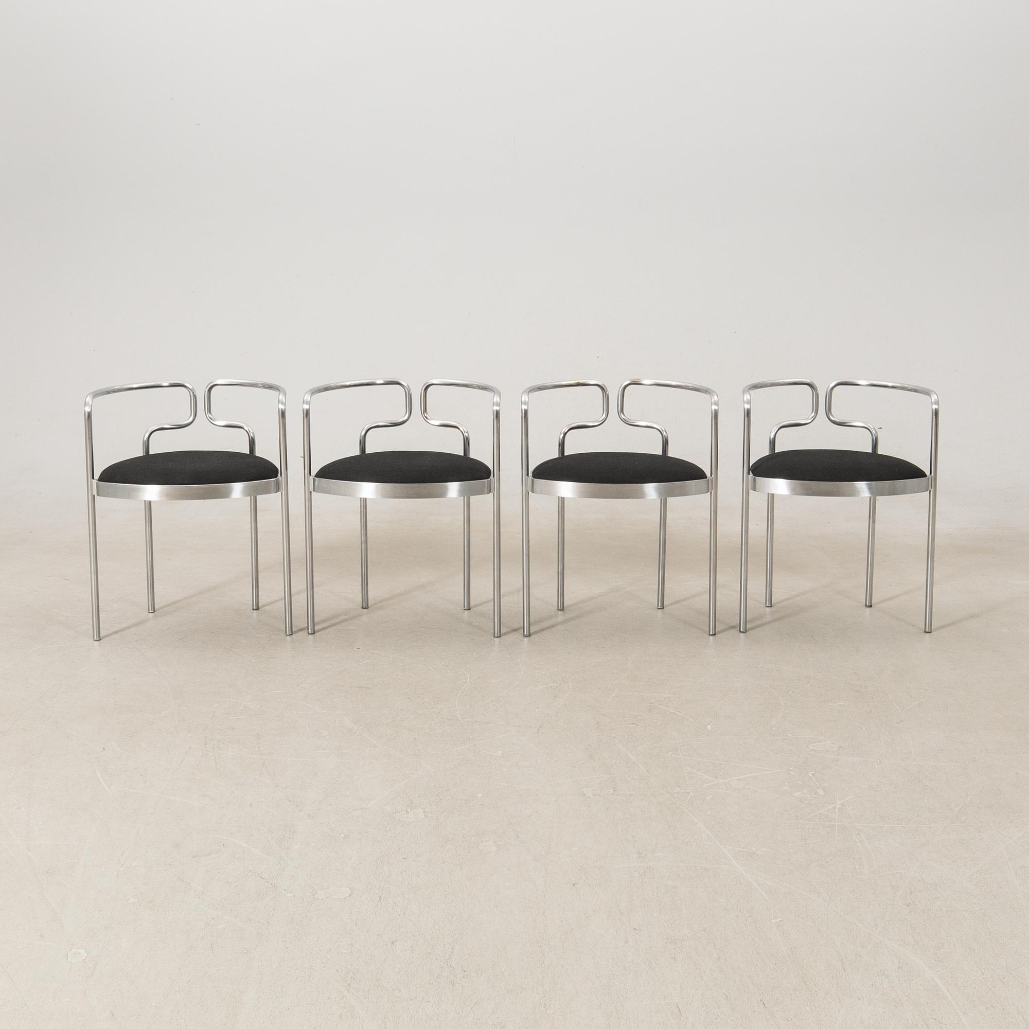 Henning Larsen, chairs, 4 pcs, model 9230, Fritz Hansen, Denmark, 1986.