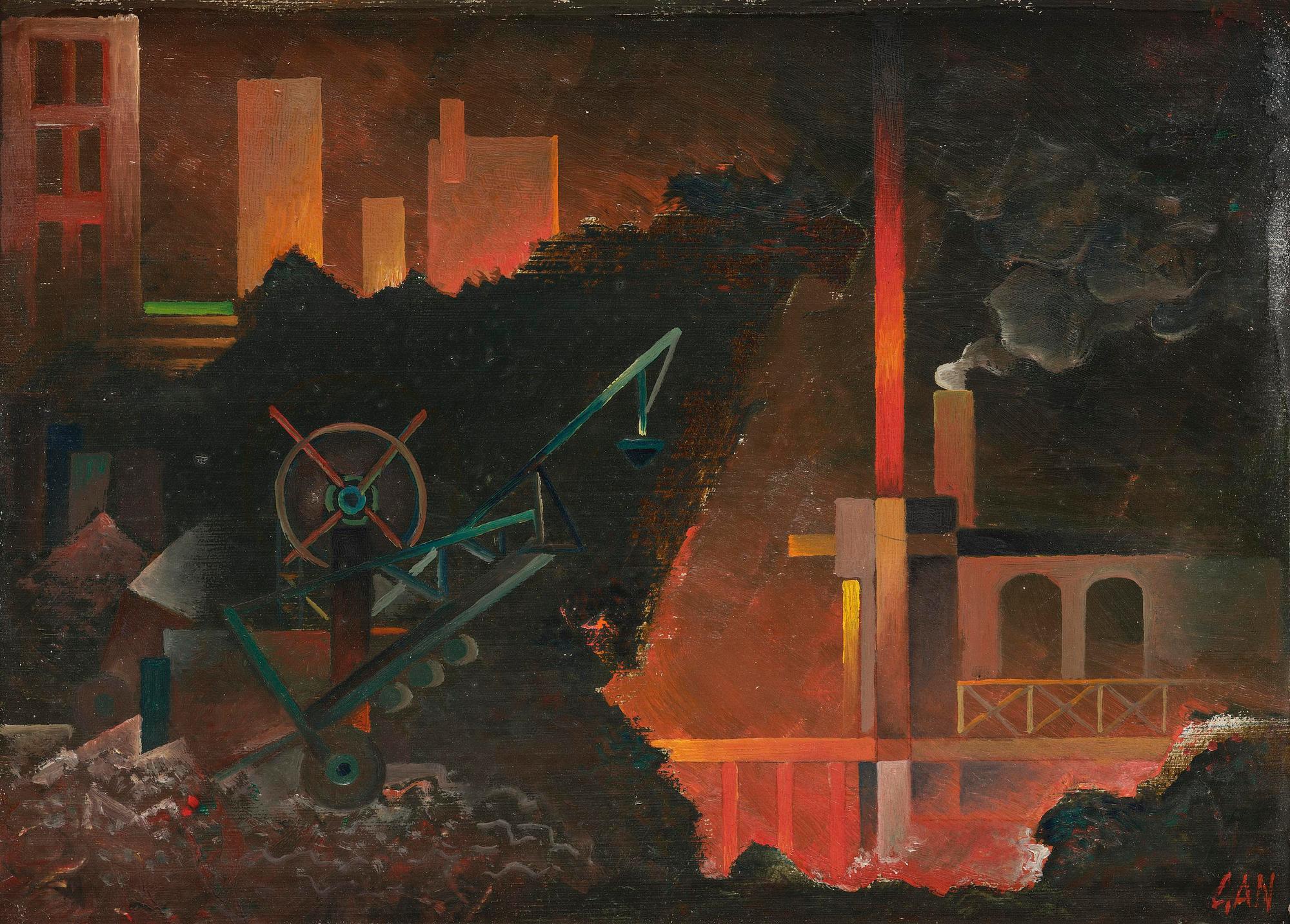 Gösta Adrian-Nilsson, "Byggt på Hälleberget".