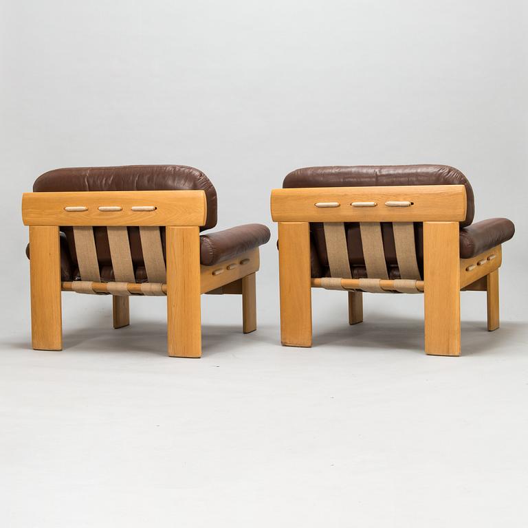 Esko Pajamies, a pair of 1970's 'Africa' armchairs for Asko Finland.