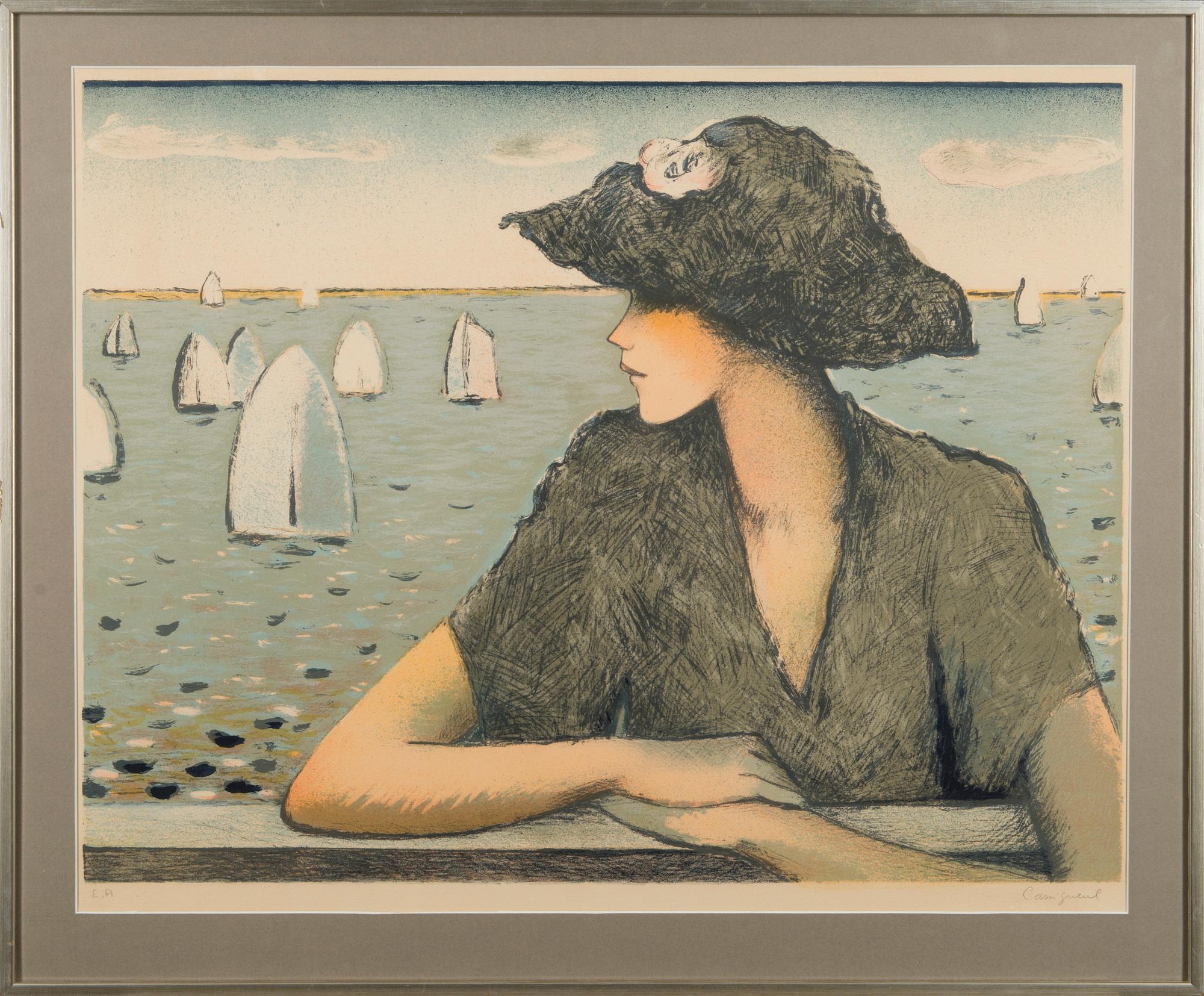 美品　Jean-Pierre Cassigneul lithograph EA Jean-Pierre Cassigneul, 