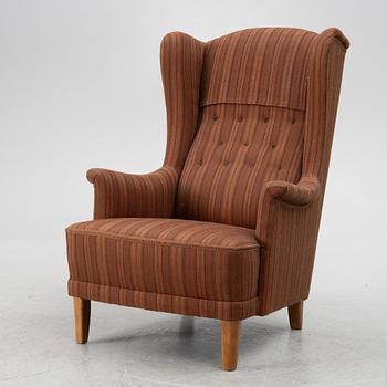 Carl Malmsten, a "Häggbom" armchair, AB O.H. Sjögren.