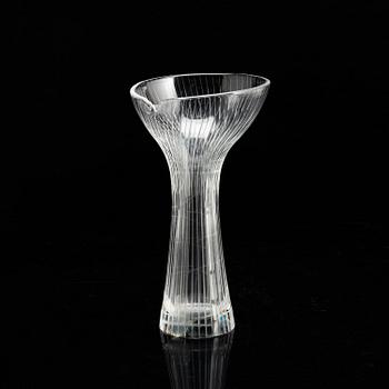 A Tapio Wirkkala glass vase, Iittala 1950´s.