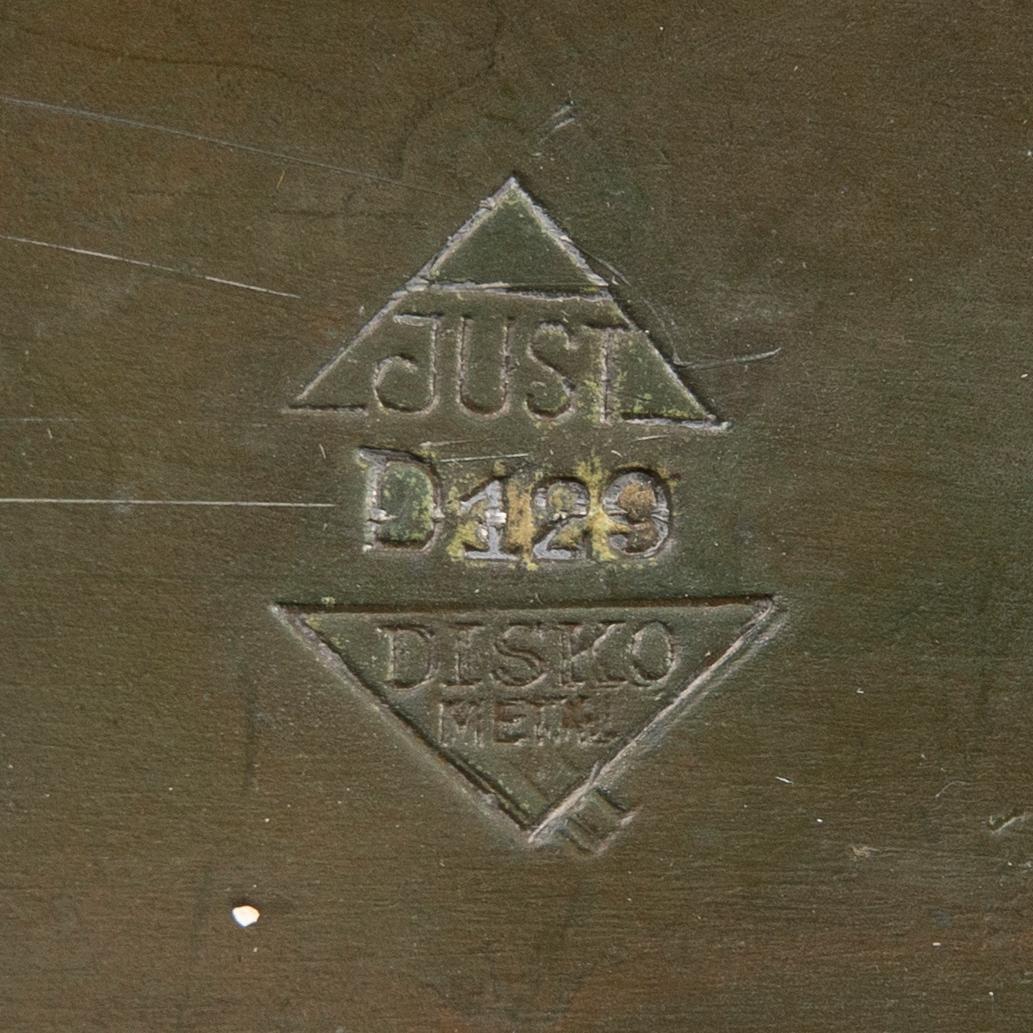 Just Andersen, vaser och bricka, 3 dlr, Danmark, 1900-talets första hälft.