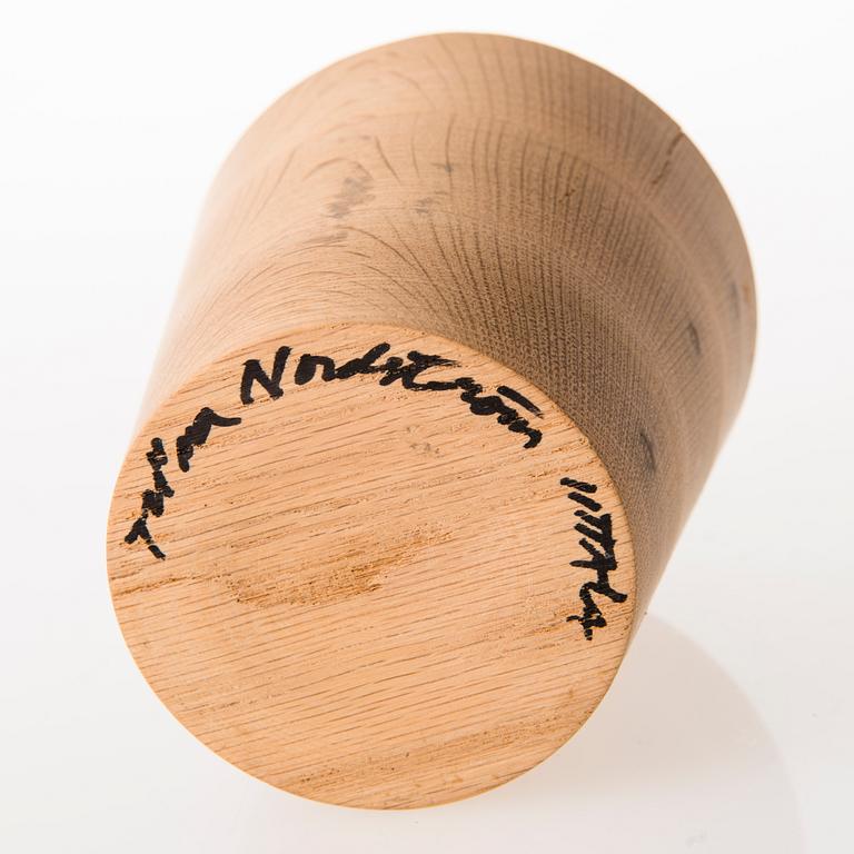 TIINA NORDSTRÖM, a 'Cactus' sculpture signed Tiina Nordström Iittala 1991.