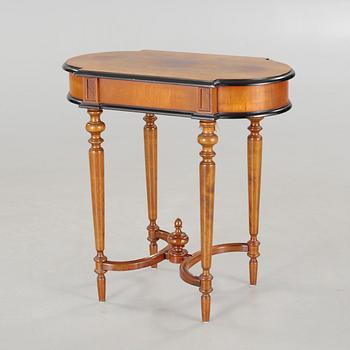 A sewing table, late 19th century.