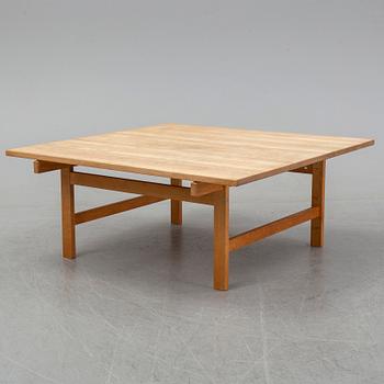 An oak coffee table by Hans J Wegner for Andreas Tuck, Denmark.