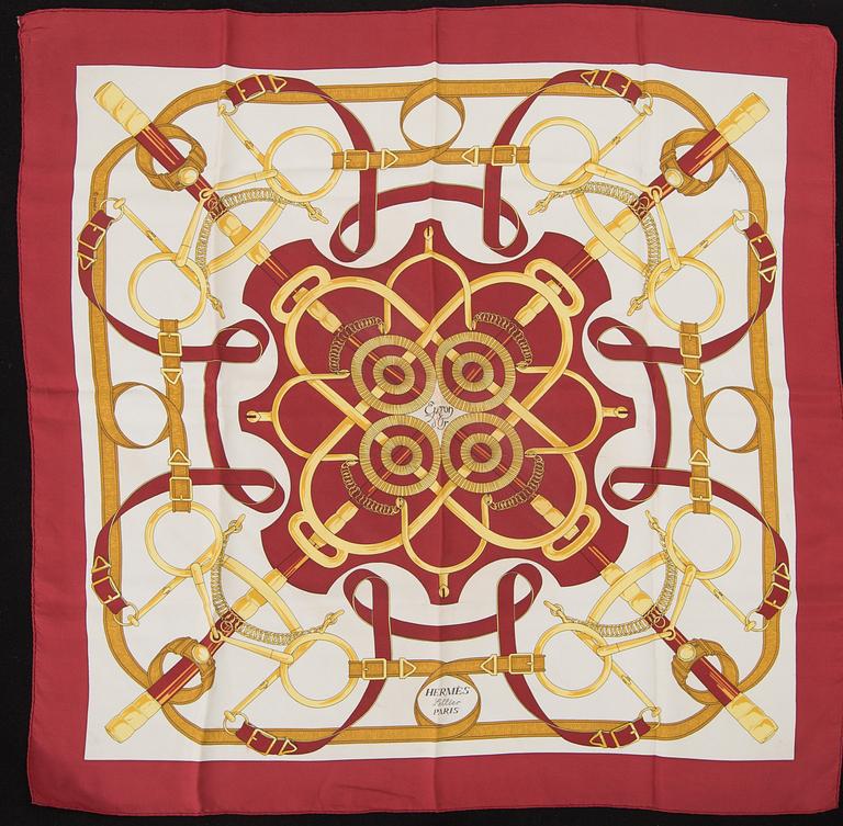 SCARVES, 2 st, Hermés.