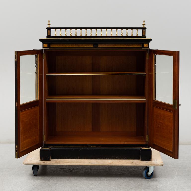 a late 19th Century show cabinet.