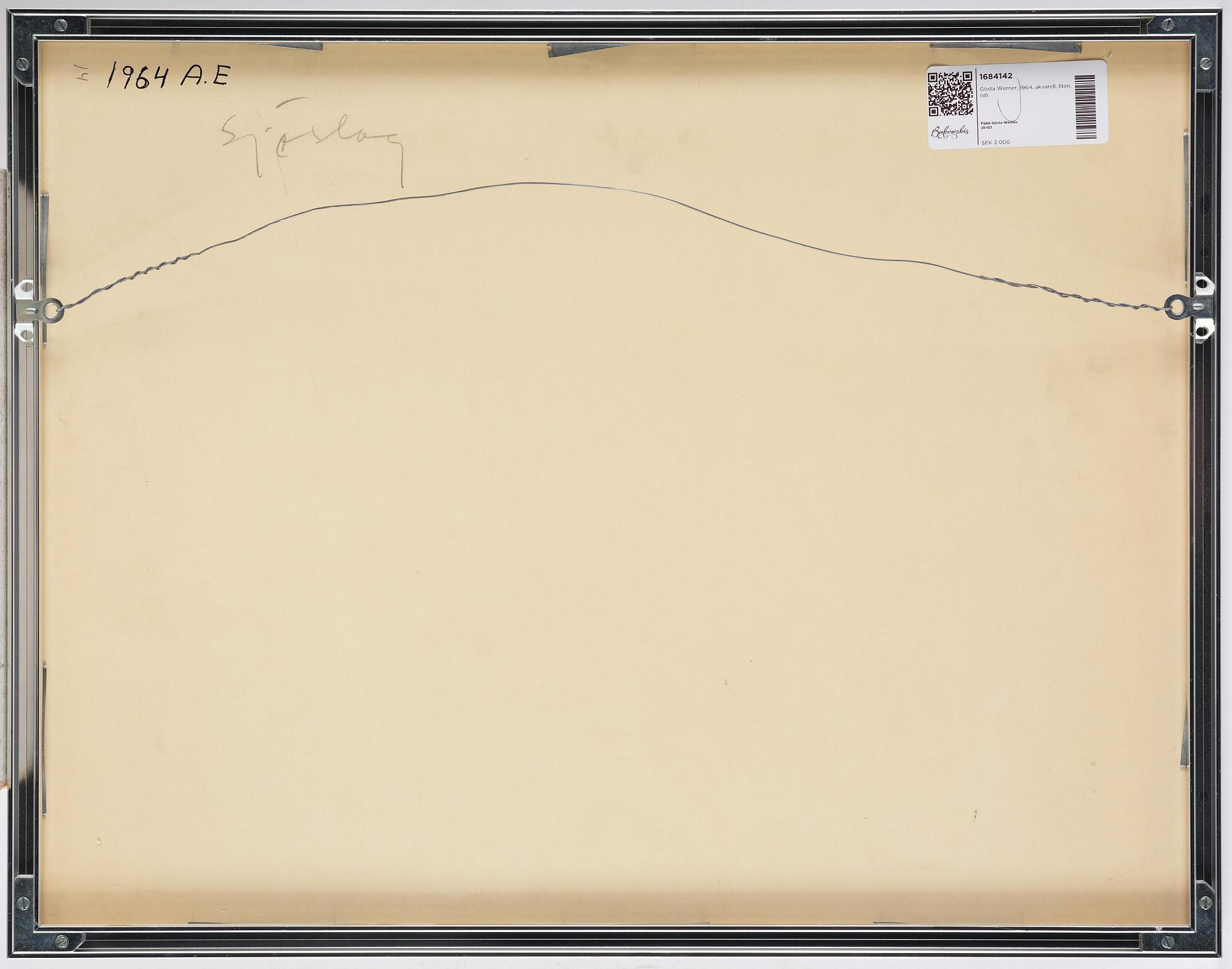 Gösta Werner, Sjöslag.