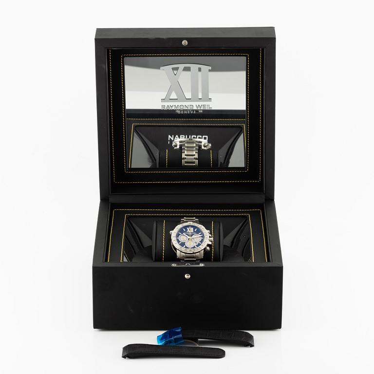 Raymond Weil, Nabucco, kronograf, armbandsur, 46 mm.