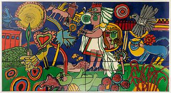 Beverloo Corneille, "Vu par Corneille le monde des fables de Charles Perrault".