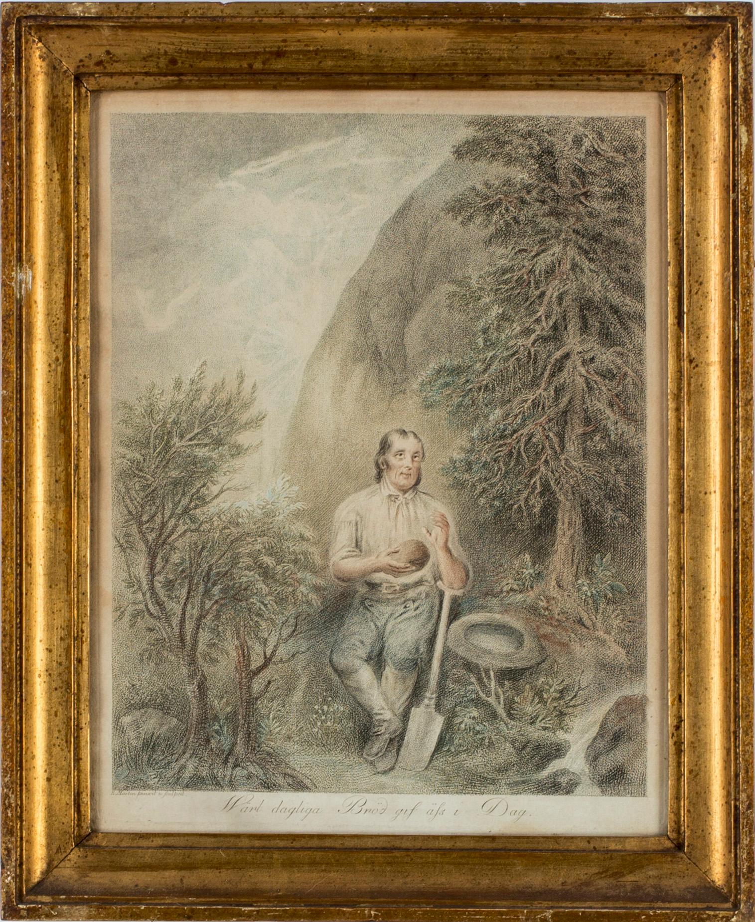 ELIAS MARTIN, Roulettegravyrer, 10 st, signerade i plåten.