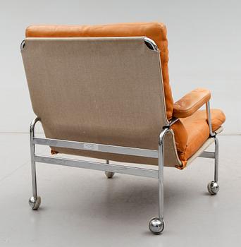 FÅTÖLJ, "Karin", Bruno Mathsson, DUX, 1900-talets andra hälft.