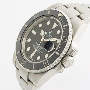 Rolex, Oyster Perpetual Date, Submariner, wristwatch, 40 mm.