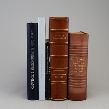 BÖCKER, 5 VOL. Silverlitteratur.