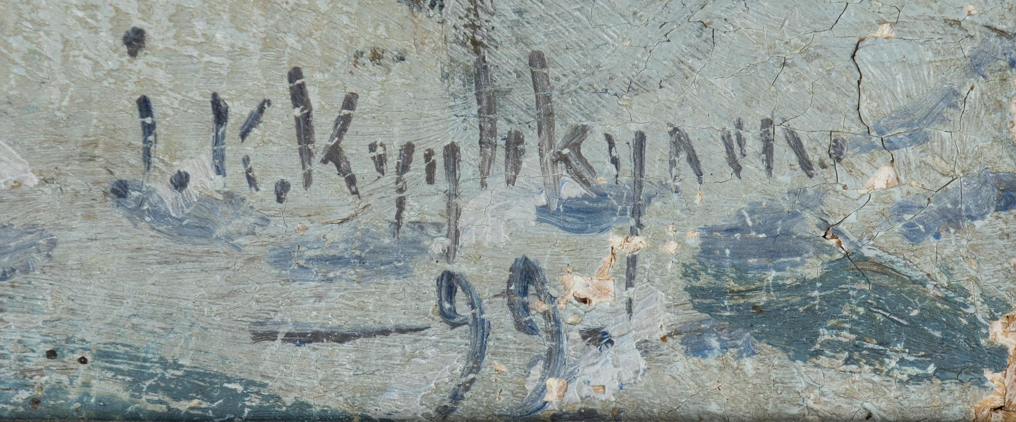 Juho Kyyhkynen, Luminen mänty.