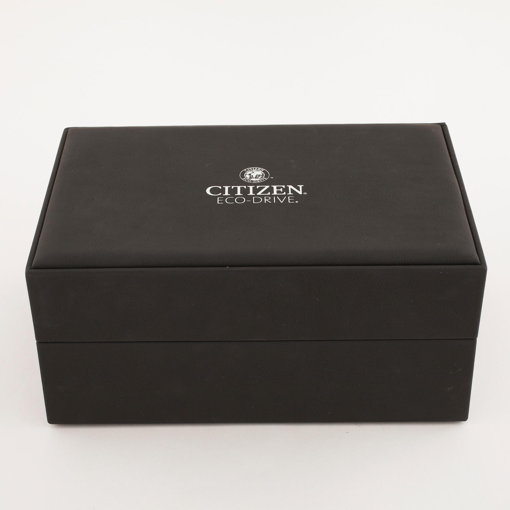 CITIZEN, Eco-Drive, Perpetual Calendar, "Tachymeter", Limited Edition  1533/2500, wristwatch, chronograph, 45 mm.