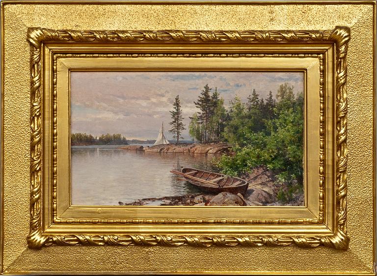 Hjalmar Munsterhjelm, THE ROWING BOAT.