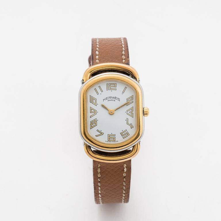 Hermès, Rallye, wristwatch, 20 x 24 (31) mm.