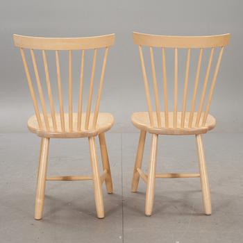 STOLAR, ett par, "Lilla Åland", Carl Malmsten, Stolab 2002.