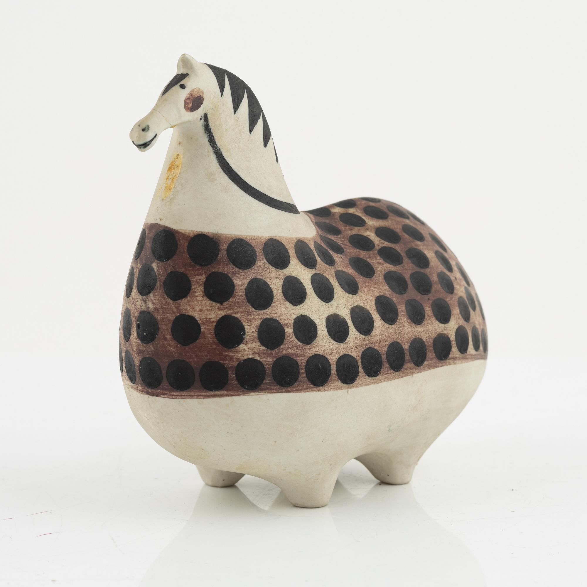 Stig Lindberg, a 'Springare' stoneware figurine, Gustavsbergs studio.