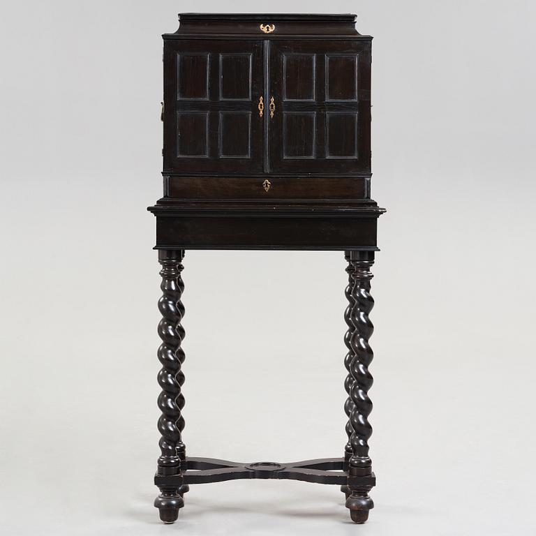 A Baroque second half 17th century with paintings in the manner of Frans Franken II.