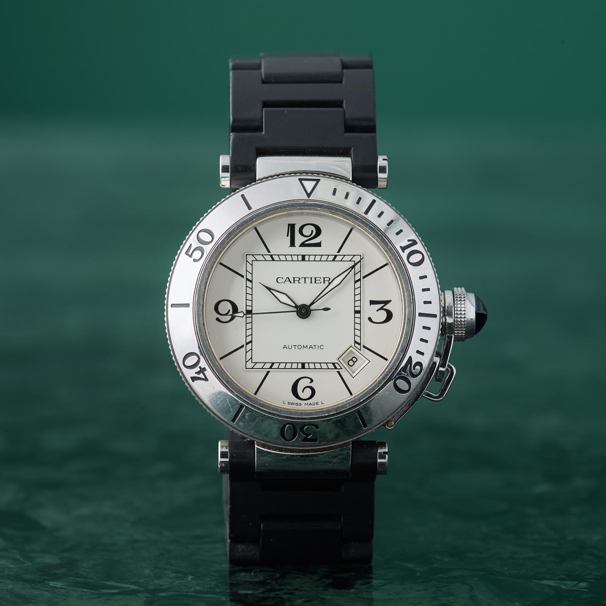 CARTIER, Pasha, Seatimer, wristwatch, 41 mm,
