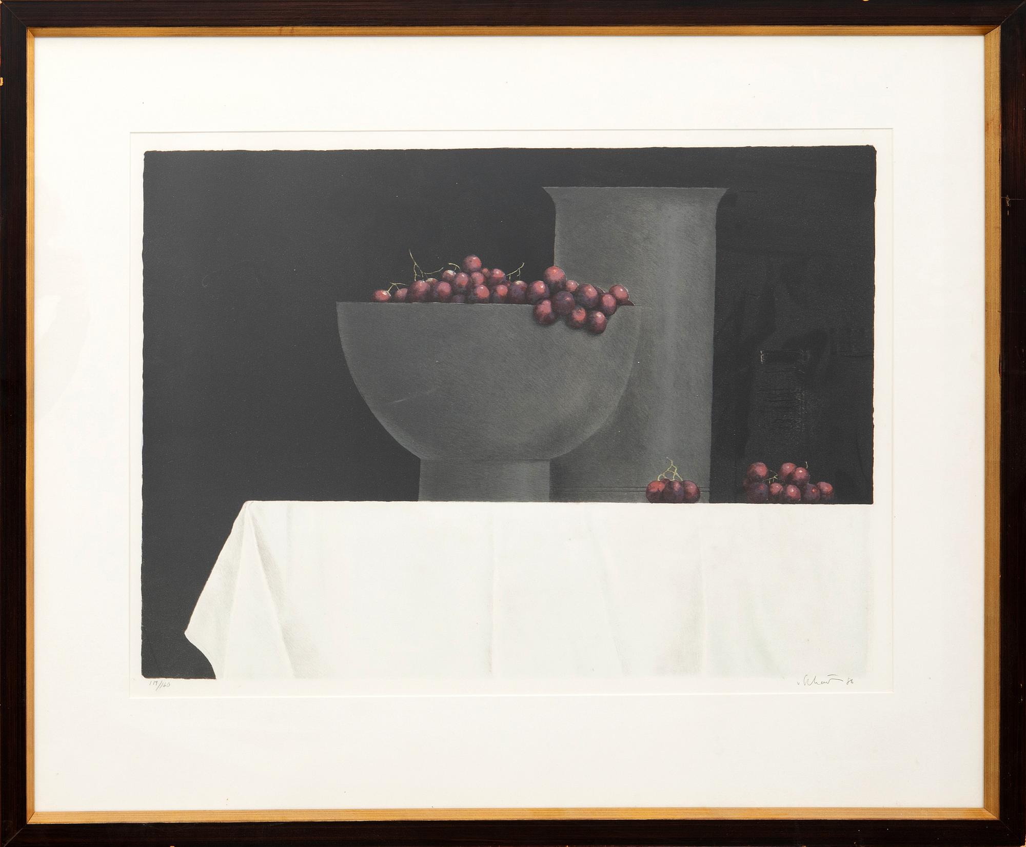 Philip von Schantz, "Red grapes".