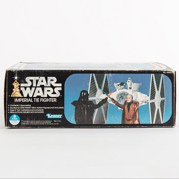 STAR WARS, Imperial Tie fighter i kartong, Kenner, 1978.