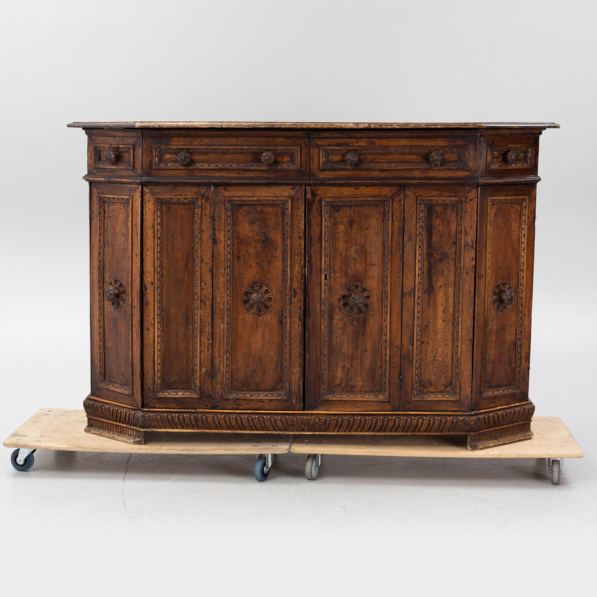 A 19th century buffet.