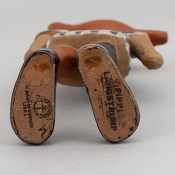 Lisa Larson, a 'Pippi' stoneware figurine for Gustavsberg.