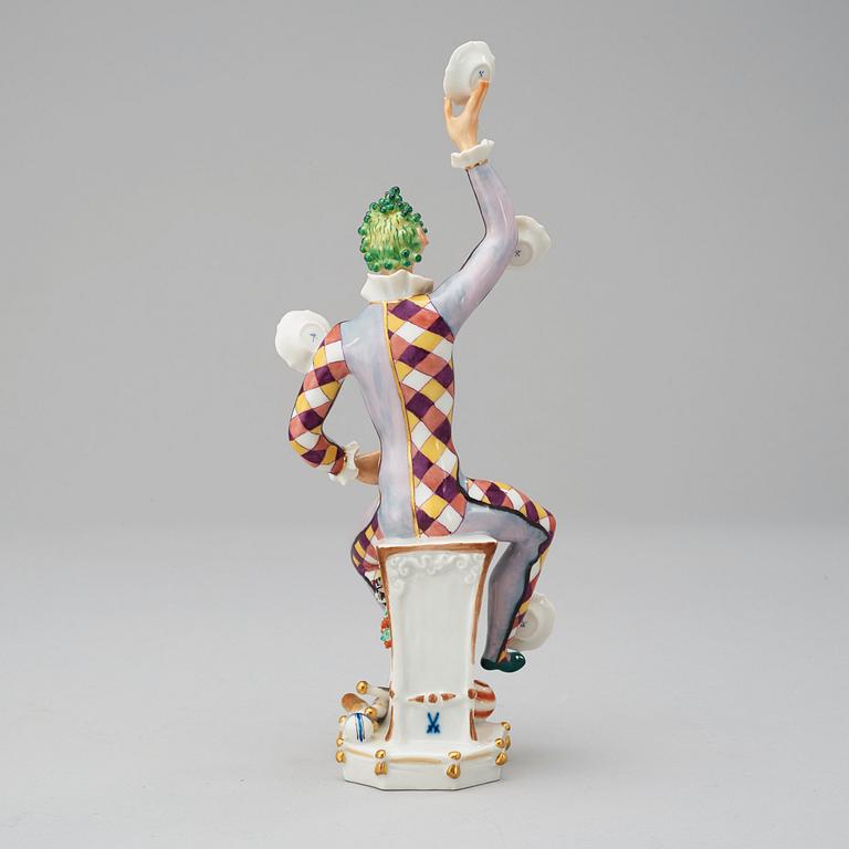 A Peter Strang porcelain figure, Meissen, Germany.