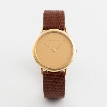 Georg Jensen, design Thorup & Bonderup, armbandsur, 34 mm.