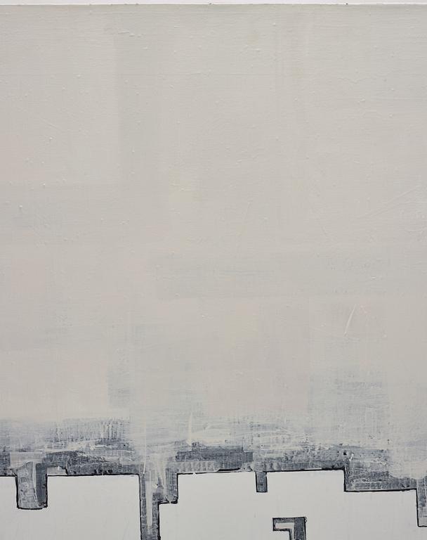 Jesper Christiansen, oil on canvas, signed and dated 1990 verso.