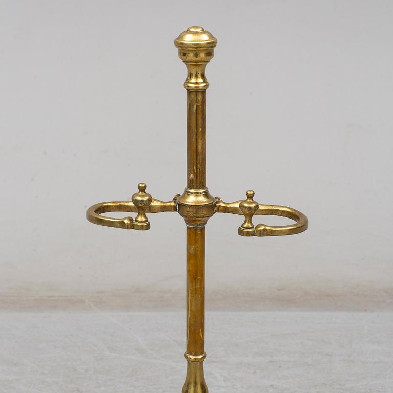 A 19th century bronze umbrella stand.