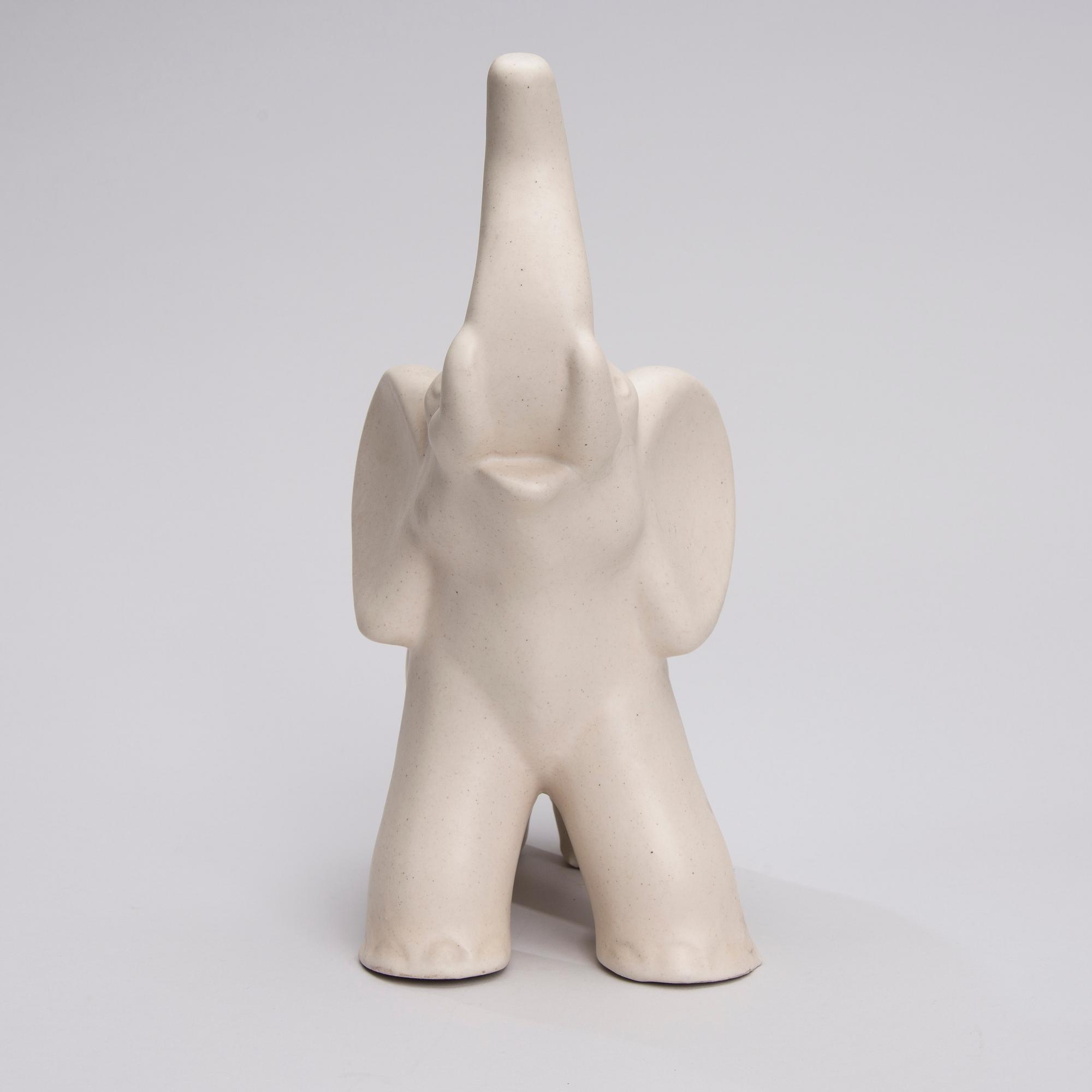 ELEFANT, keramik, Kupittaan Savi Oy, 1900-talets första hälft.