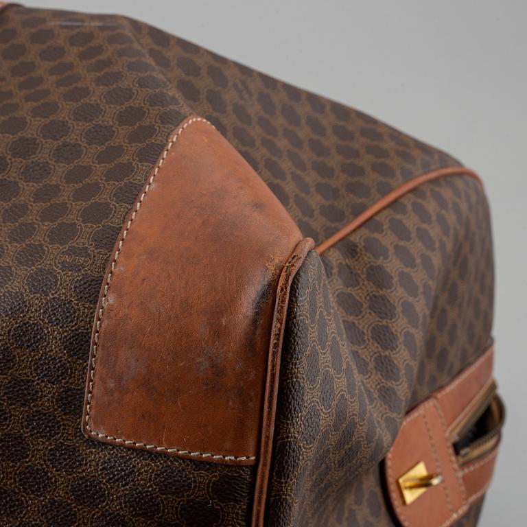 CÉLINE, monogram canvas weekendbag.