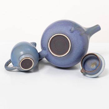 Berndt Friberg, a three piece tea service, Gustavsberg Studio, 1956.