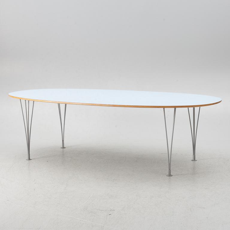 Bruno Mathsson & Piet Hein, matbord, "Superelips", Mathsson International.