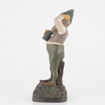 A garden gnome,  Johann Maresch, first half of the 20th Century.