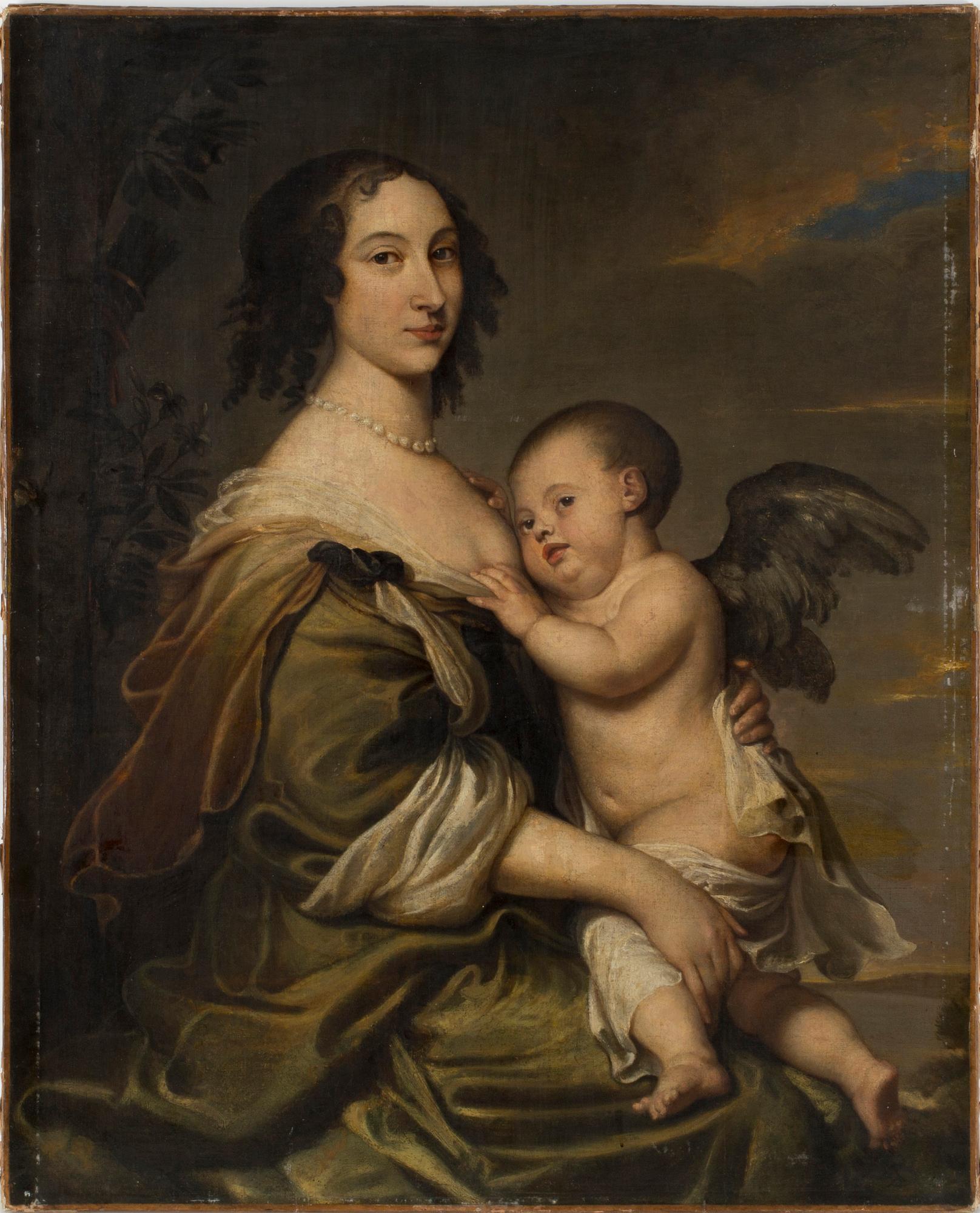 ANTONIS VAN DYCK, Efter, 16/1700-tal. Olja på duk, ej signerad.