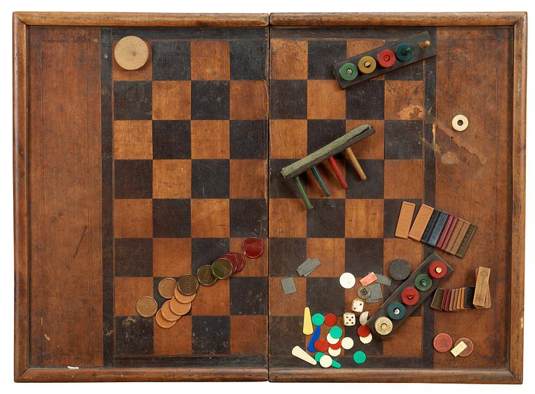 Daniel Spoerri, "Le Jeu et le Hasard".