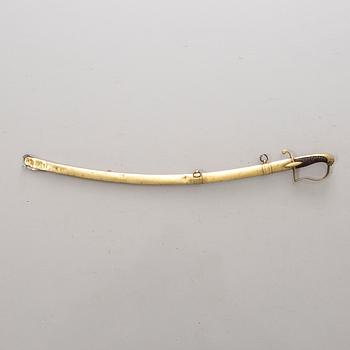 A French Husar officer sword around 1800-1810.