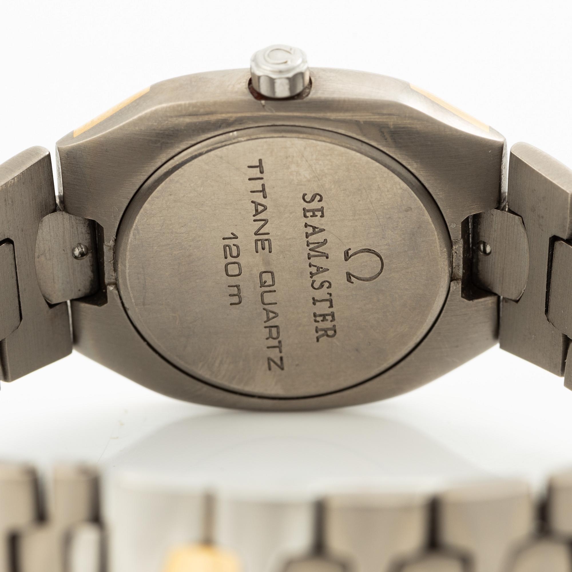 Omega, Seamaster Titane, Polaris, armbandsur, 31,5 mm.