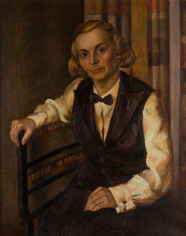 Julia Vasilievna Razumovskaja, JULIA VASILIEVNA RAZUMOVSKAJA, SELF-PORTRAIT.